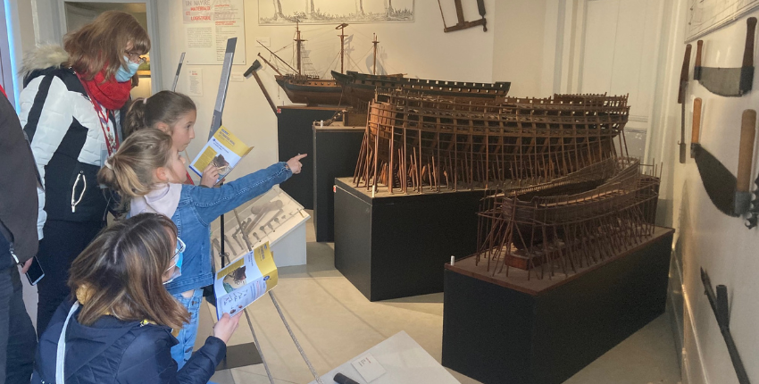 visite ludique musée marine rochefort