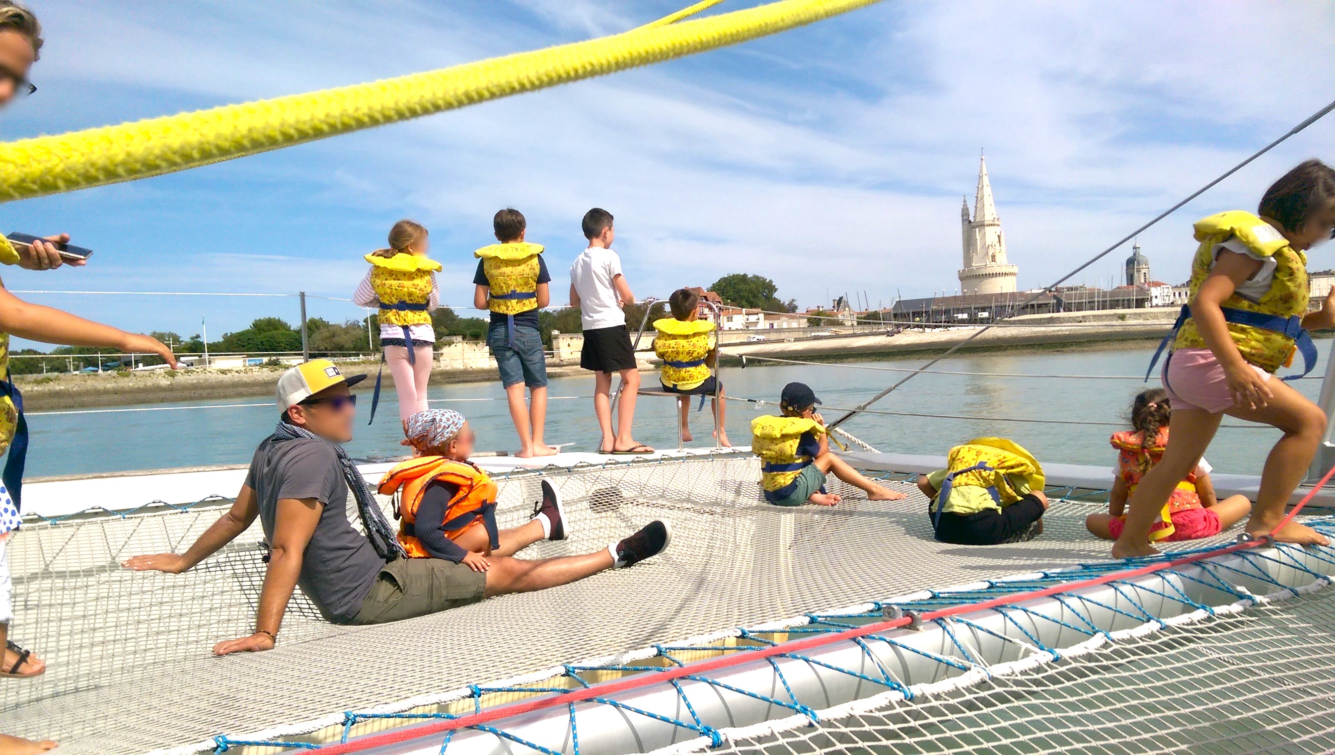 Croisière bateau la rochelle catamaran