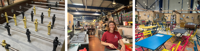Bloc spot salle d'escalade tiers lieu ping pong babyfoot loisirs Angoulême