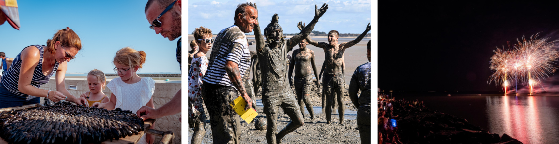 La Fête des Boucholeurs à Châtelaillon-Plage, entre La Rochelle et Rochefort