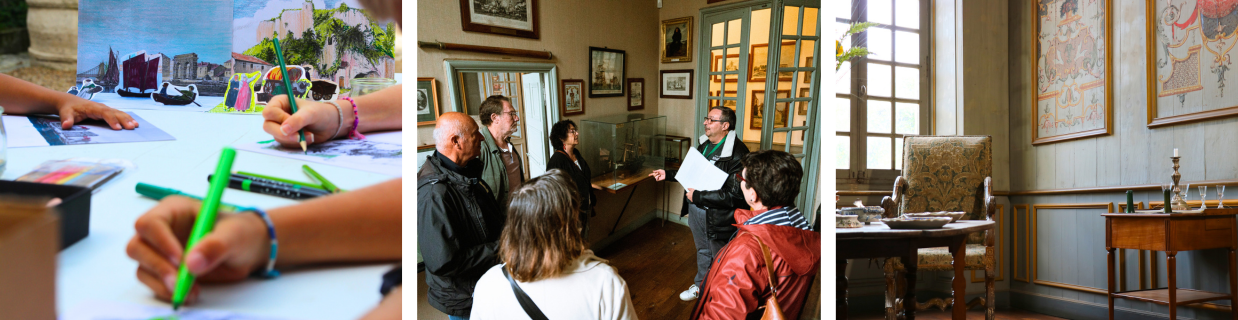 visite-ludique-famille-musee-dupuy-mestreau-Saintes-Charente-Maritime ©Christophe Laine ©Ludivine Pabeau ©Léa Dumand