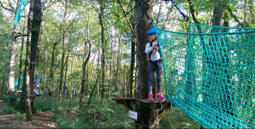 Vertigo Parc, accrobranche et autres aventures en famille à La Jarne