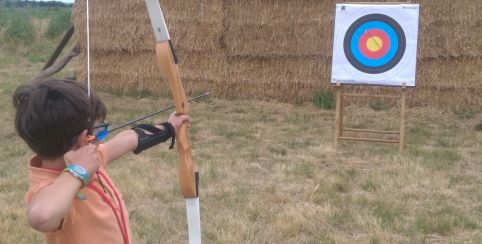 Tir à l'arc en famille, Vitrezay Echappée Nature à St Sorlin de Conac