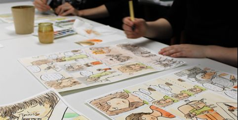 Ateliers Arts plastiques, BD et Photographie pour ados et pré-ados au Carré Amelot, La Rochelle