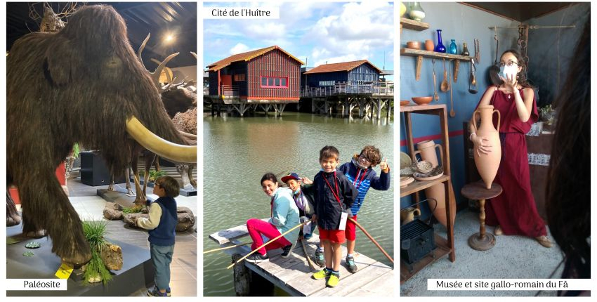 Le Paléosite, le site gallo-romain du Fâ et la Cité de l'Huître, des sites incontournables pour les familles en Charente-Maritime