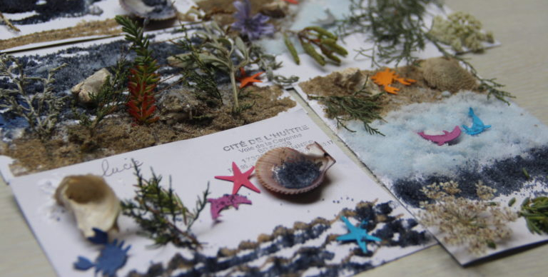 "Herbier créatif", atelier en famille dès 7 ans à La Cité de l'Huître, à Marennes