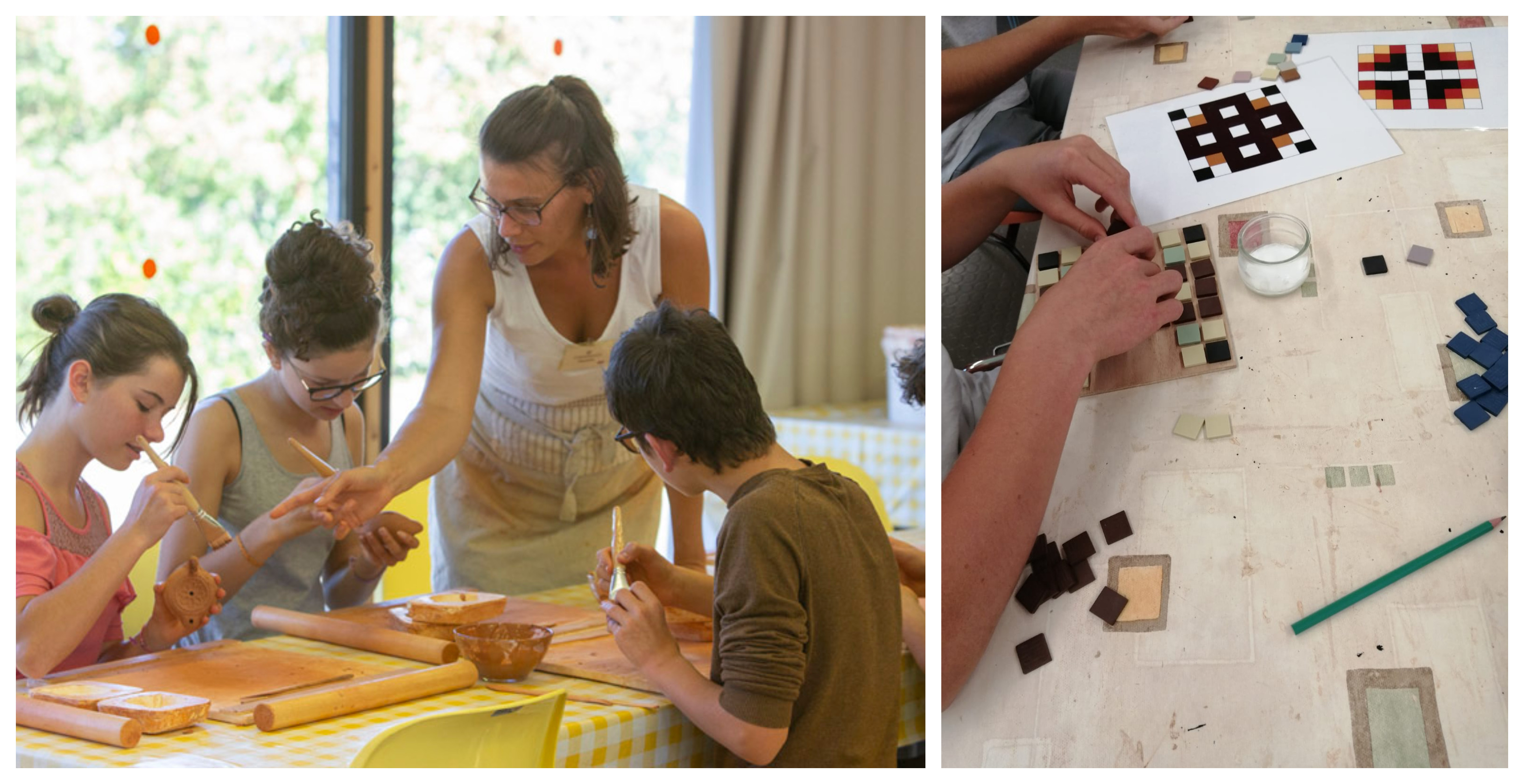 "Tessella" atelier parent-enfant dès 8 ans au parc archéologique de Cassinomagus, en Charente