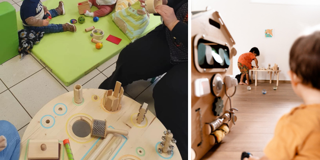 Eveil musical et découverte kynésiologie pour les enfants de 0 à 5 ans avec P'tit Bout'd'sens près de La Rochelle