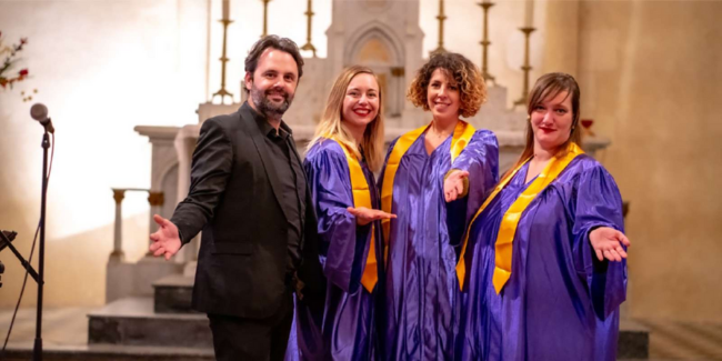 Concert "Glory Gospel" en famille, en famille, Estivales de Haute-Saintonge