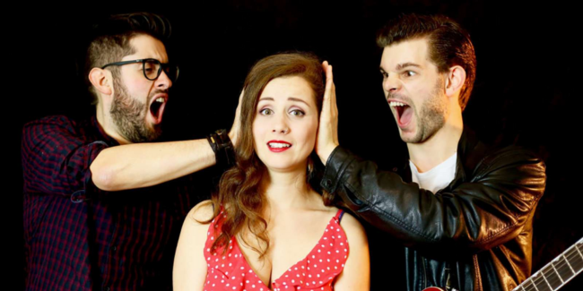 Concert de rockabilly swing par Alyx Dro, à vivre en famille, Estivales de Haute-Saintonge