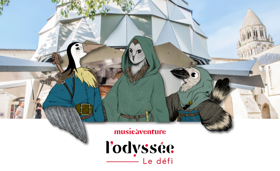 Vivez l'aventure de l'Odyssée, le nouveau jeu proposé par l'Abbaye aux Dames de Saintes