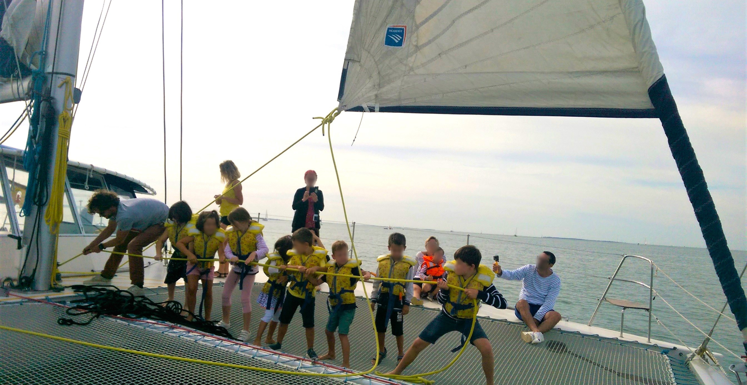Après-midi aventure en catamaran avec Kapalouest, au large de La Rochelle