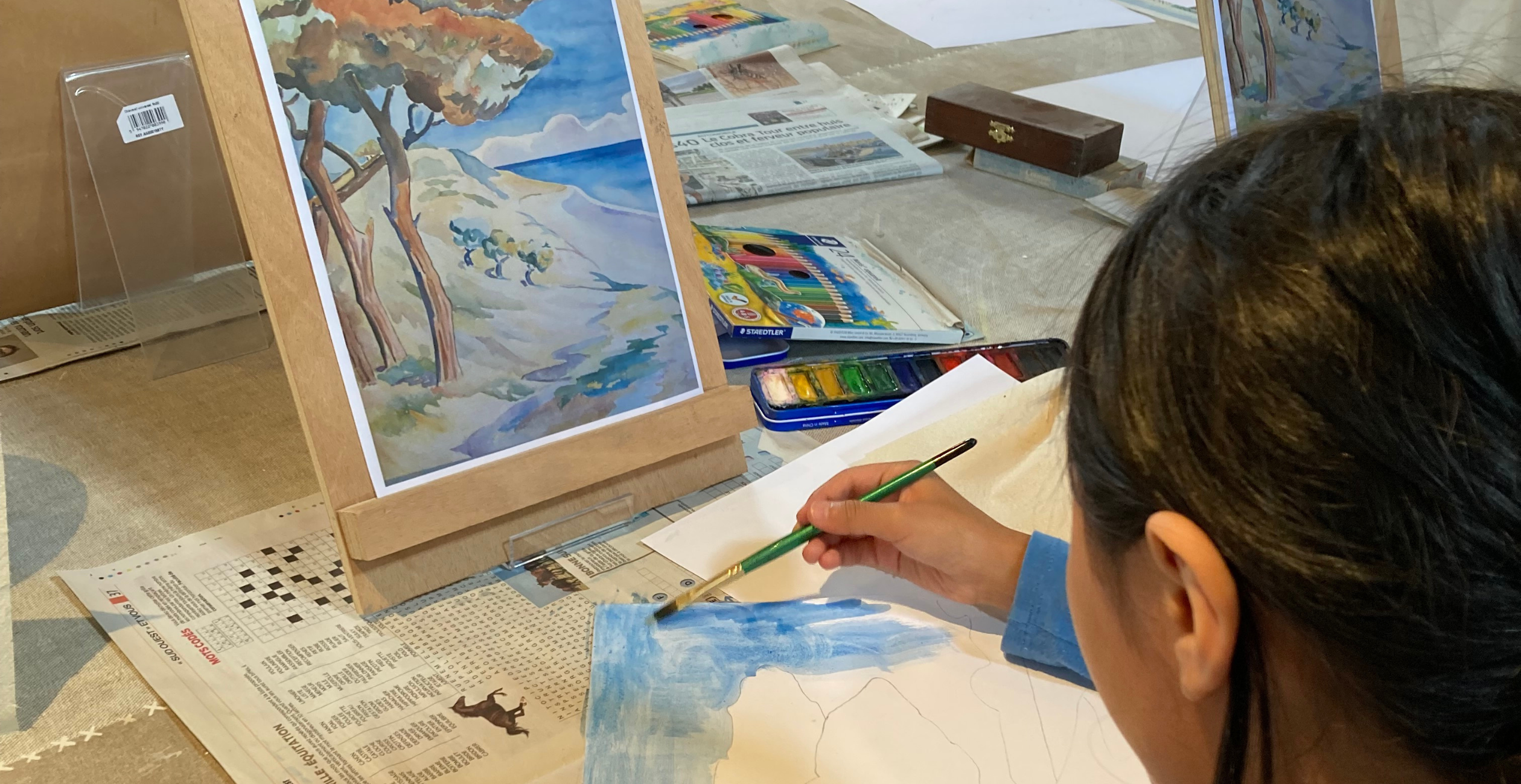 "Les couleurs d’Arcabas", atelier créatif pour les 4-7 ans au Musée Ernest Cognacq, sur l'île de Ré