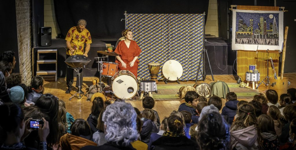 Spectacle musical "Le Rêve de Singalé" pour les enfants, Médiathèque François-Mitterrand, Saintes