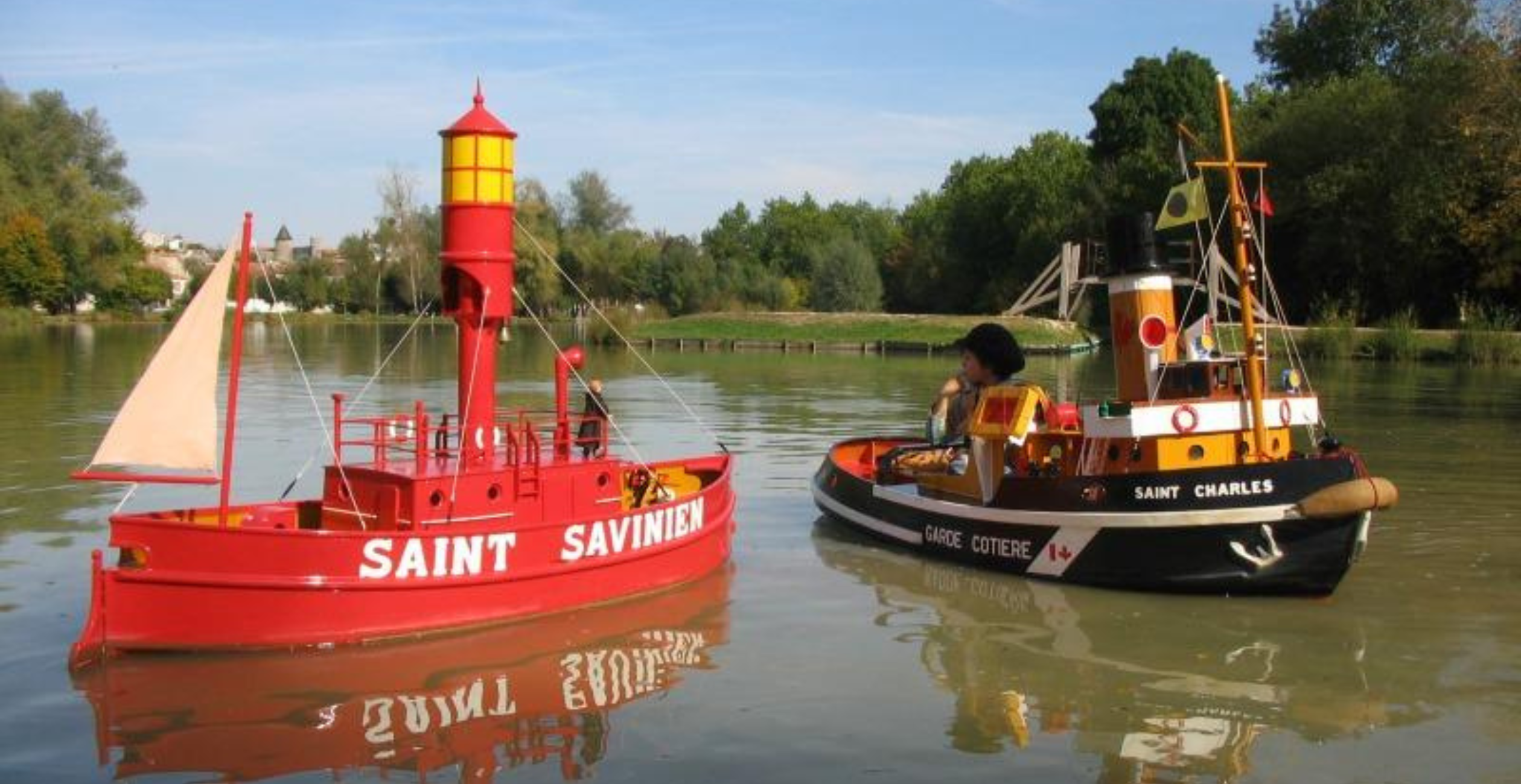 Le Port Miniature de Saint Savinien sur Charente est ouvert jusqu'à fin septembre