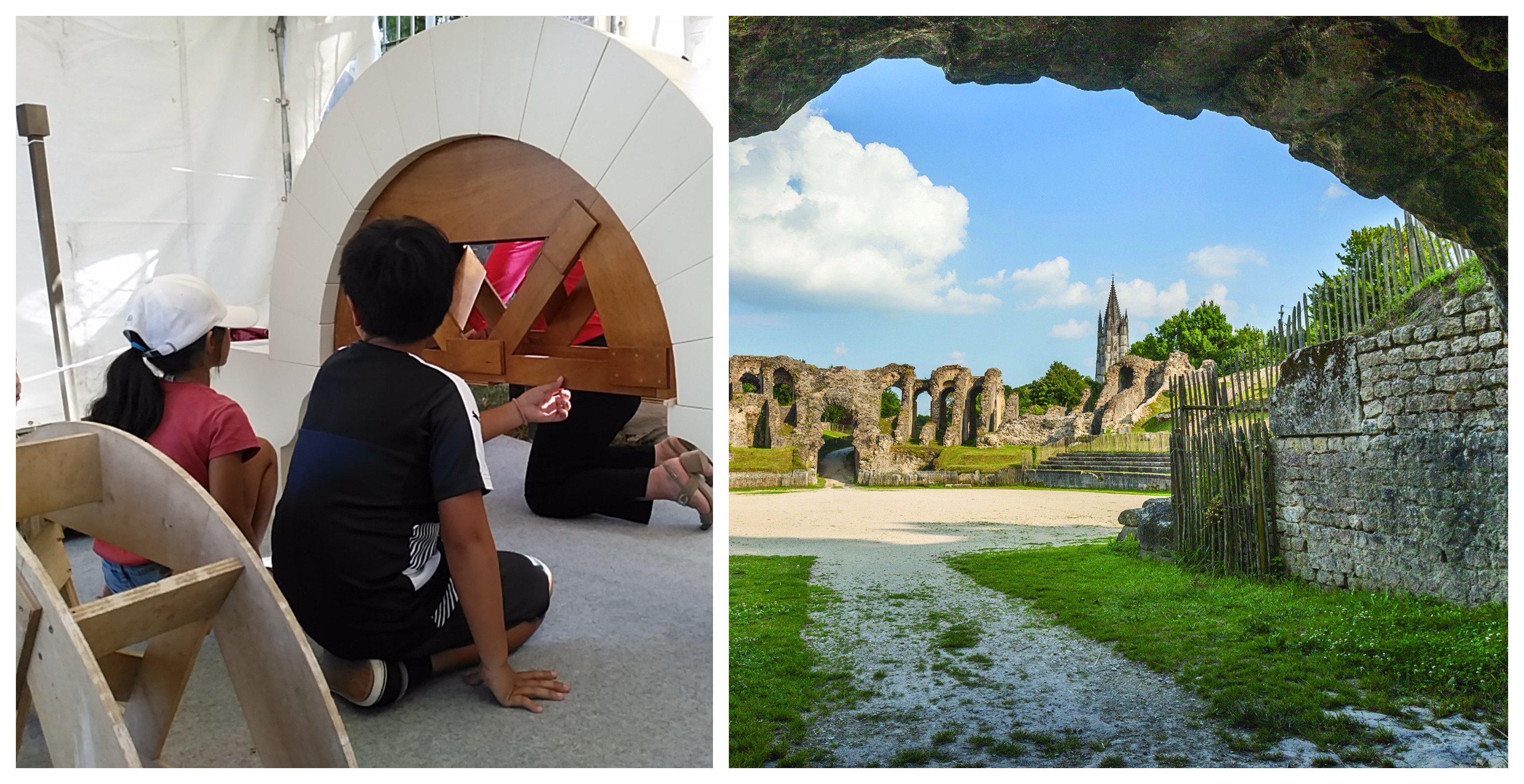Ateliers ludiques en famille à l’Amphithéâtre de Saintes