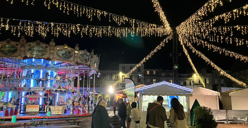 Animations et marché de noël à La Rochelle