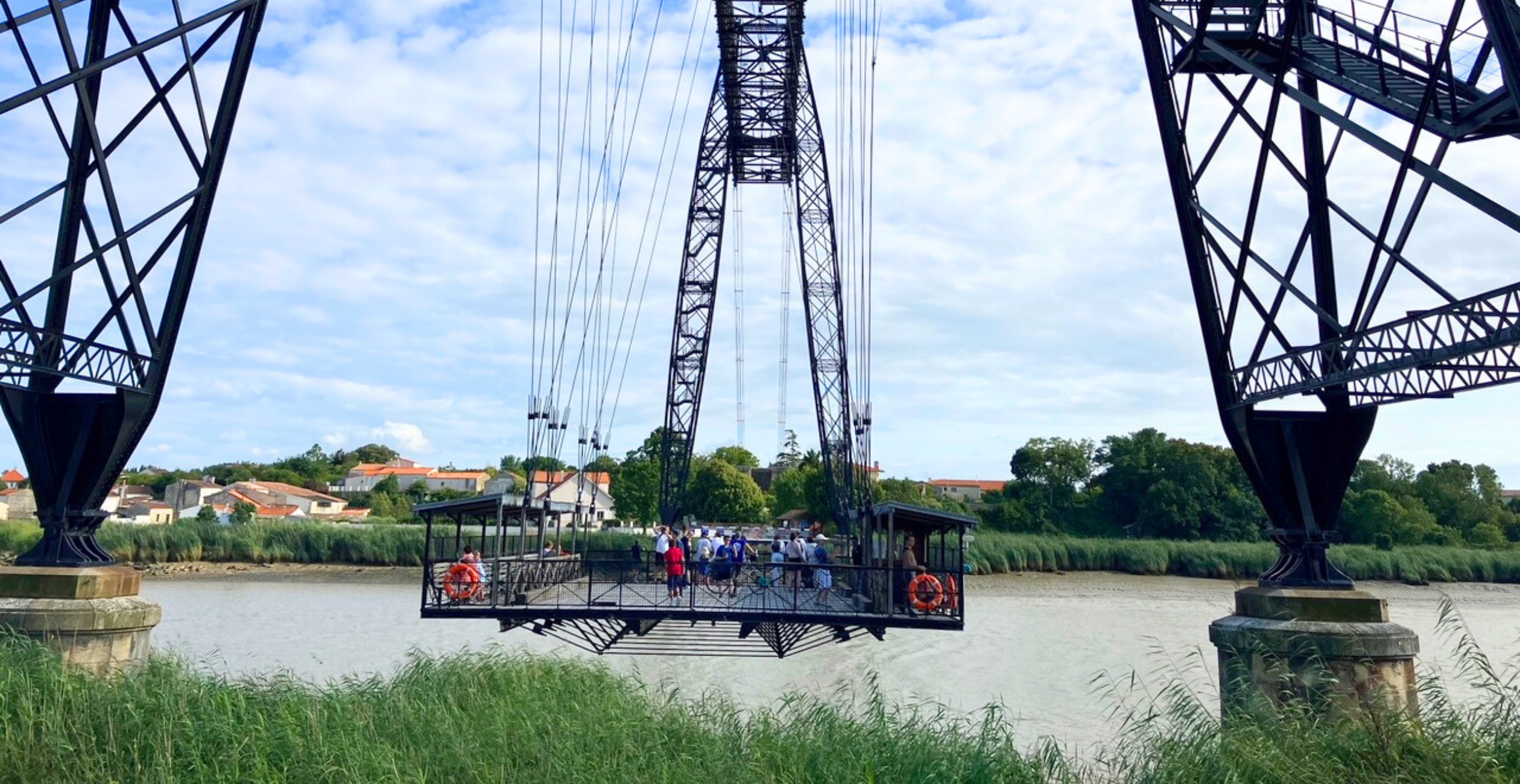 "Mission transbordeur", jeu d'énigmes en famille sur le site du Pont Transbordeur de Rochefort