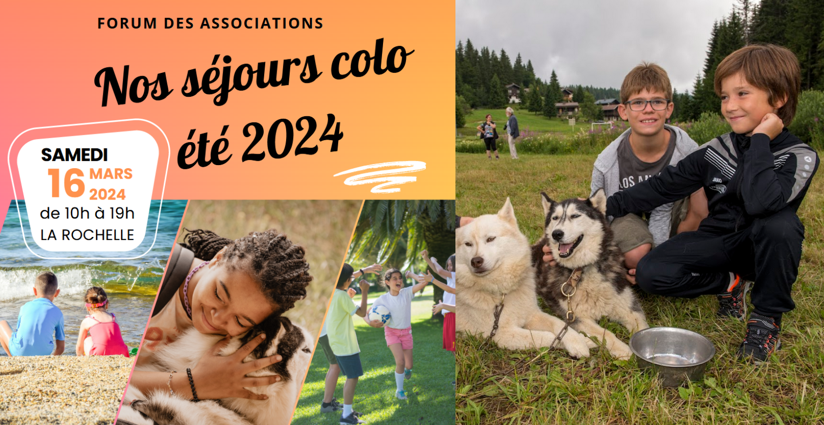 Forum colos d'été pour les 6-17 ans avec Neige et Plein Air à l'Hyper U La Rochelle