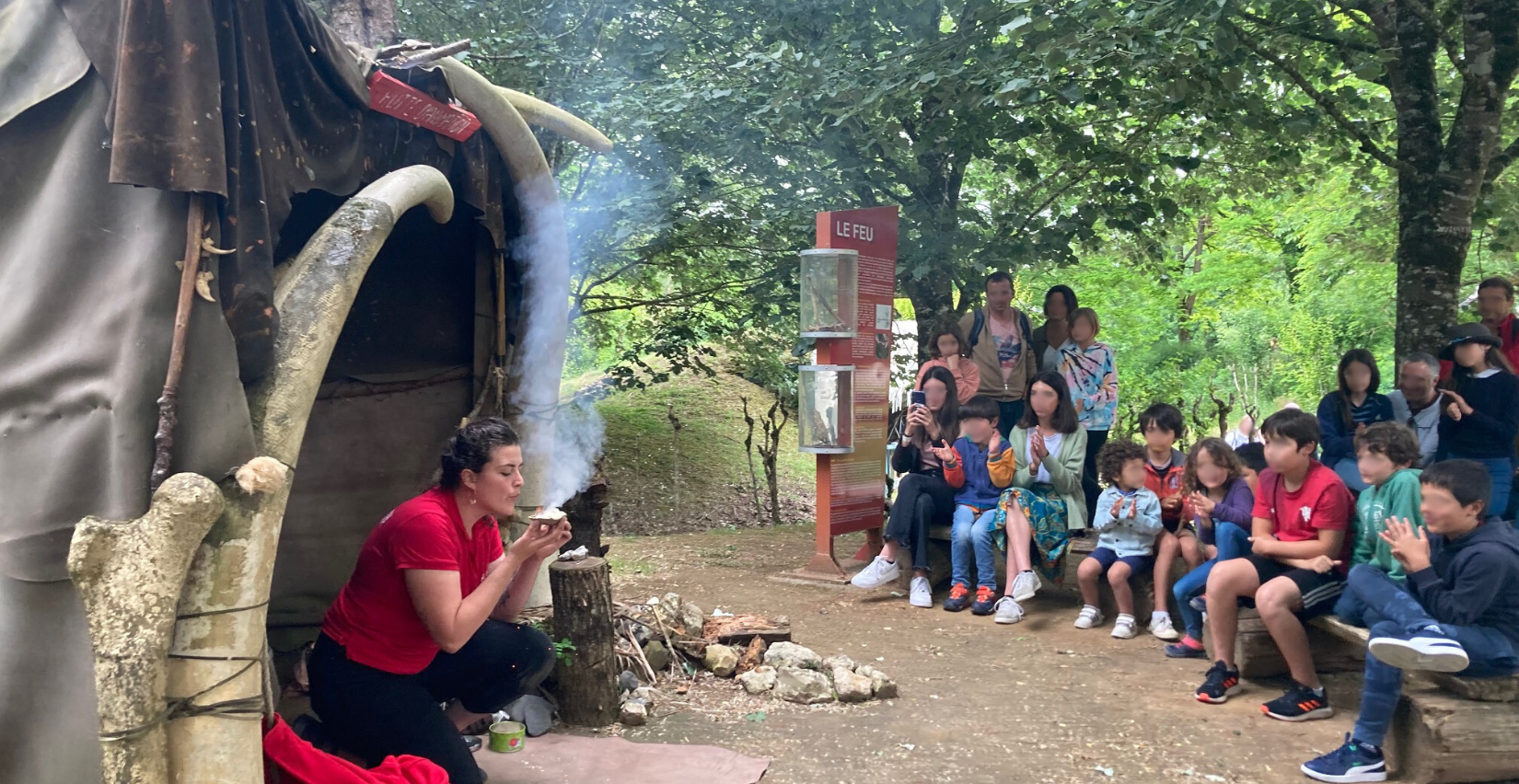 Le Paléosite, sur les traces de Néandertal, à Saint Césaire entre Saintes et Cognac