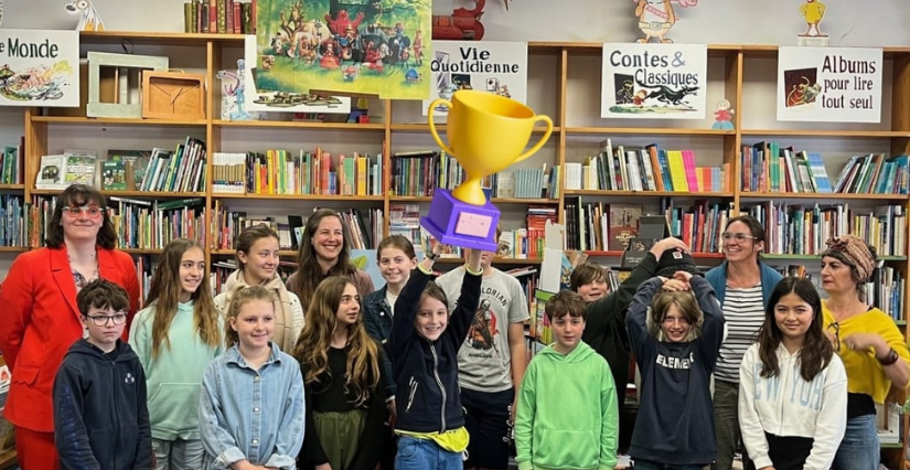 Fête du livre jeunesse et remise du "Prix Gréfine" à la librairie Gréfine de La Rochelle