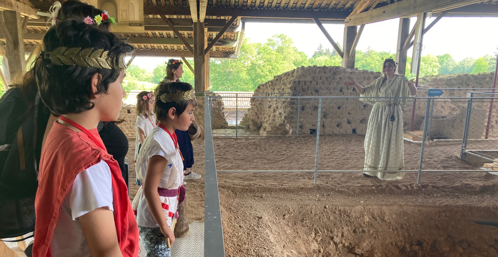 Journées Européennes de l'Archéologie au parc archéologique de Cassinomagus, en Charente