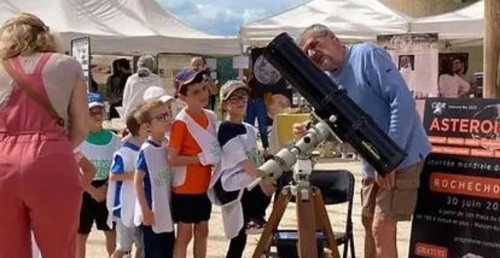 "Asteroid Day" la tête dans les étoiles à Cassinomagus, à Chassenon