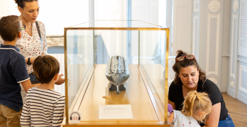 "Sous les mers" la nouvelle visite-jeu familiale du musée national de la Marine de Rochefort