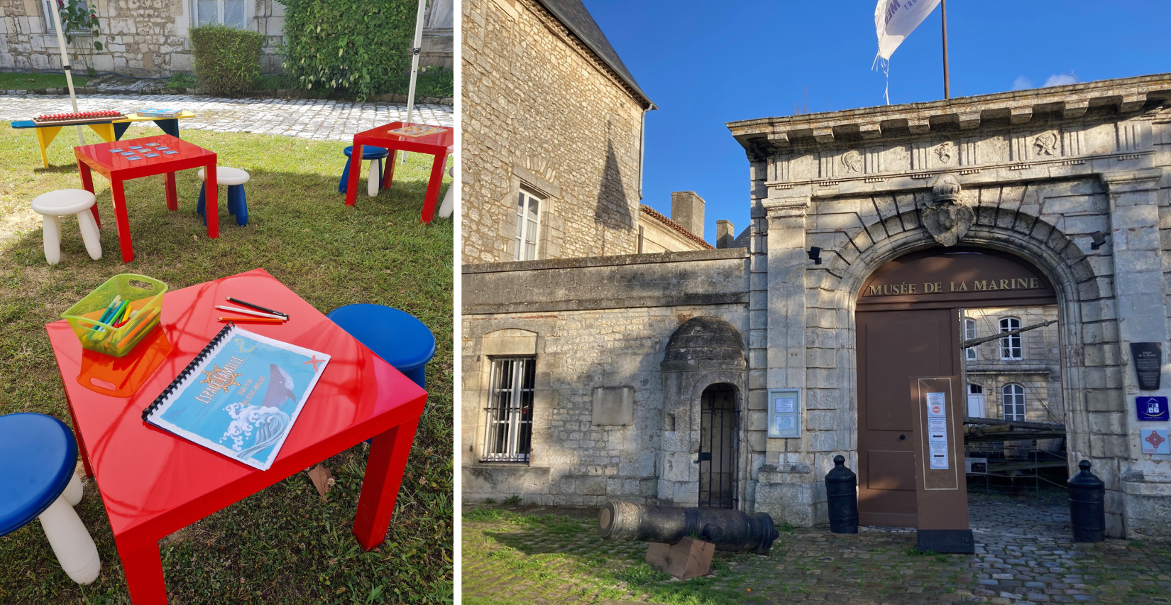"La petite escale de l'Arsenal", espace famille au musée de la Marine de Rochefort