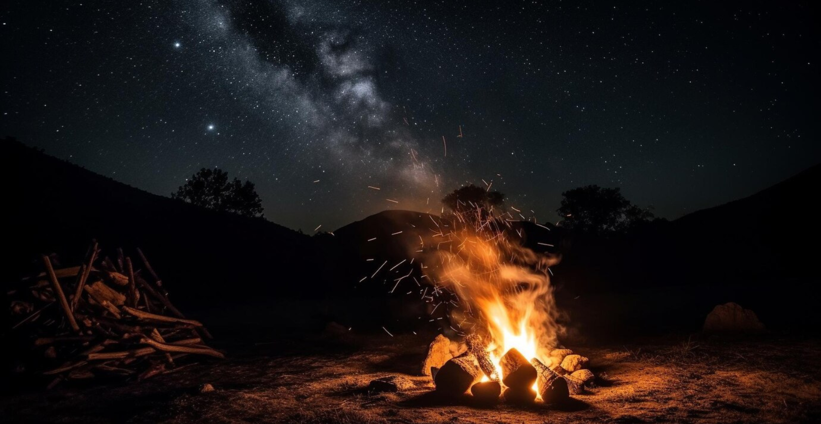 "Le rituel du feu" parcours nocturne immersif pour Halloween au Paléosite, entre Saintes et Cognac