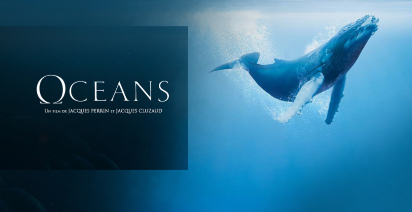 Projection d'"Océans" à la Médiathèque François-Mitterrand de Saintes