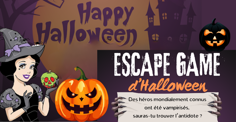 Escape game d'Halloween à St Sulpice de Cognac
