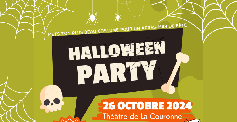 Fête d'Halloween au théâtre de la Couronne, près d'Angoulême