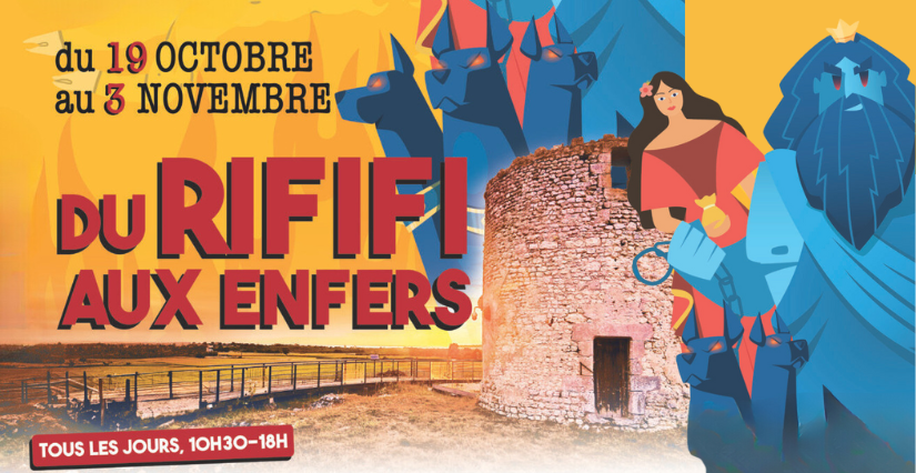 "Du rififi aux Enfers", animations des vacances sur le site du Fâ, à Barzan près de Royan