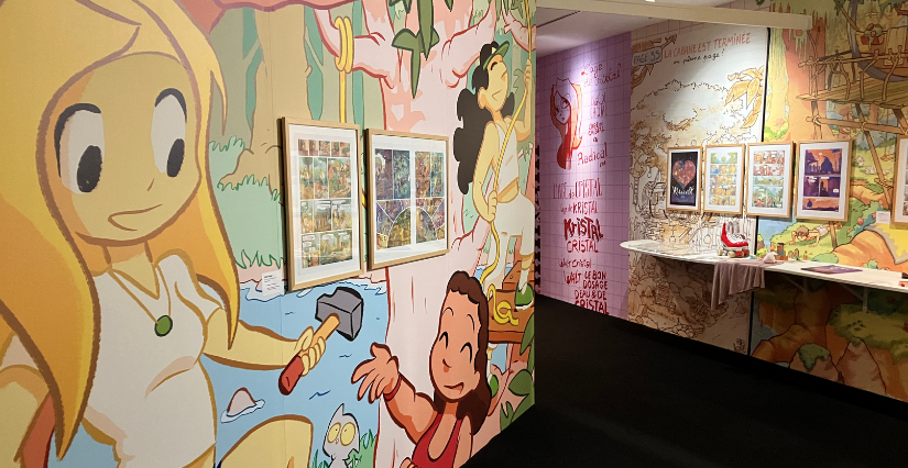 "Lou ! Cher journal..." expo familiale à la Cité de la BD d'Angoulême