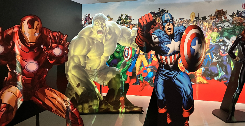 "Super-héros & Cie. L'art des comics Marvel" expo fun à la Cité de la BD d'Angoulême