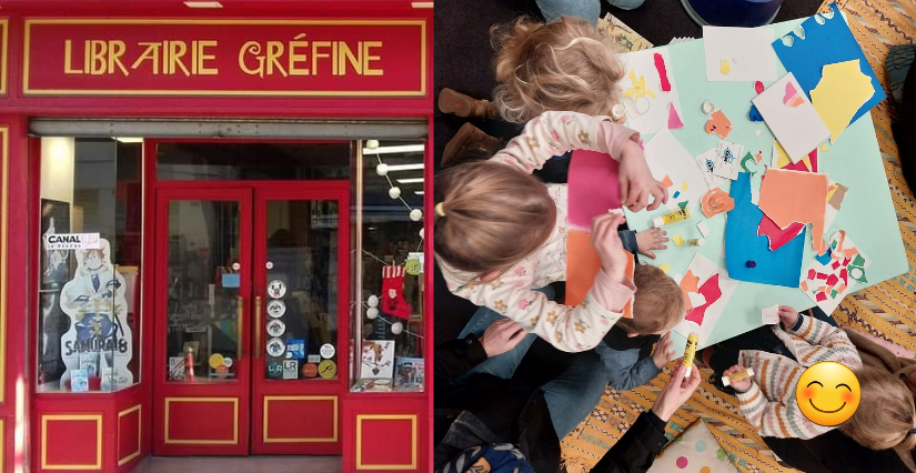 Lecture-atelier Kamishibaï pour les tout-petits avec le Cam' à la Librairie Gréfine, La Rochelle
