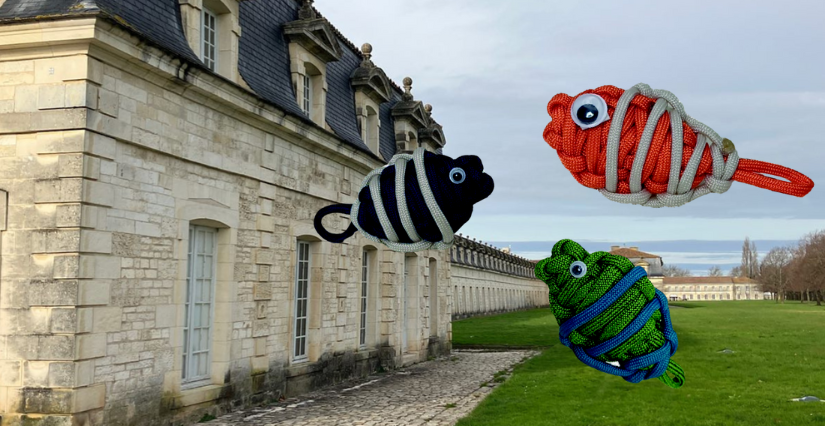 Atelier matelotage "poisson", dès 6 ans à la Corderie Royale de Rochefort