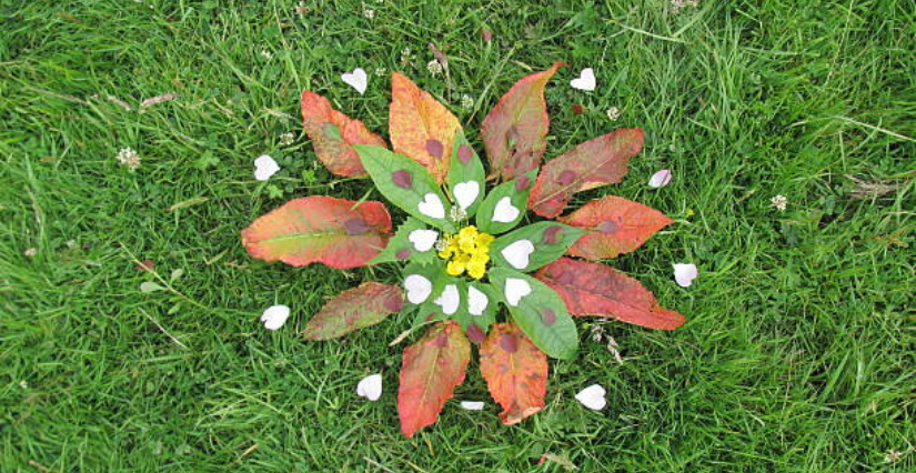 Atelier "Land'art" en famille à la Maison de Broue