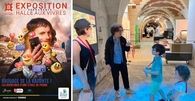 "Brouage se la raconte !" l'expo vraiment immersive de la Citadelle de Brouage