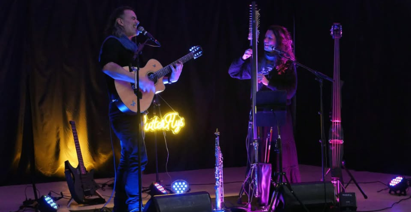 Concert duo gratuit "Butterflys" à Lussac, sortie en famille près de Jonzac
