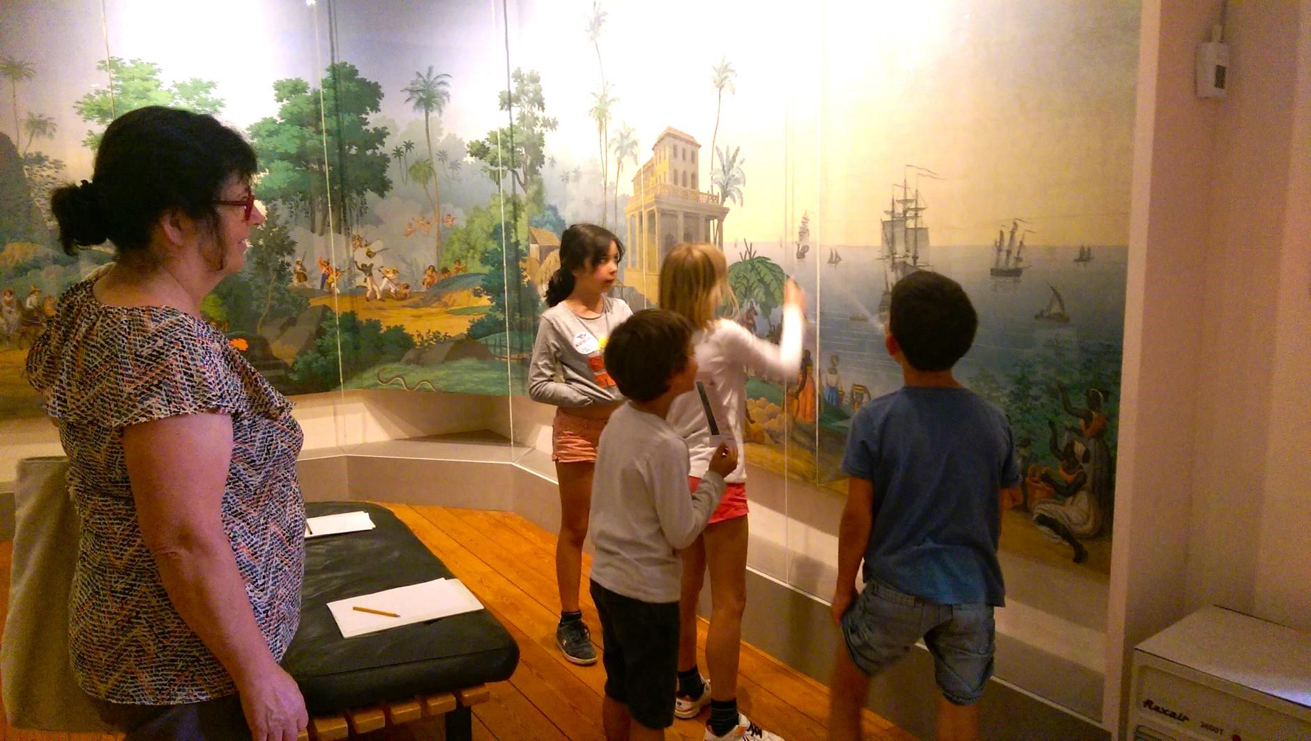 "Safari sensoriel", atelier enfant au musée du Nouveau Monde de La Rochelle