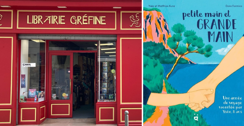 Dédicace Dora Formica à la librairie Gréfine de La Rochelle