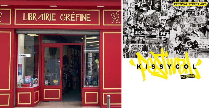 Kissycol’ Festival dans le quartier St Nicolas et la librairie Gréfine