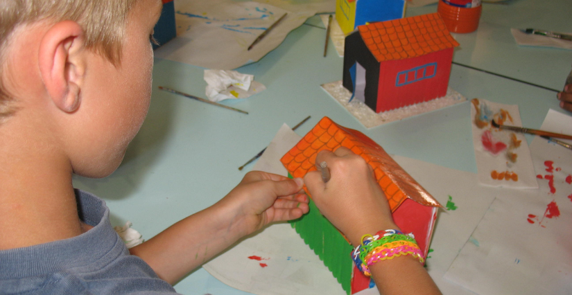 "Ma maison de bord de mer" atelier enfant 4-6 ans au musée de l'île d'Oléron