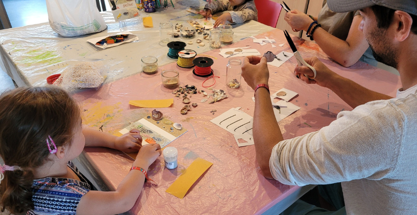 Atelier duo parent-enfant 4-6 ans au musée de l'île d'Oléron