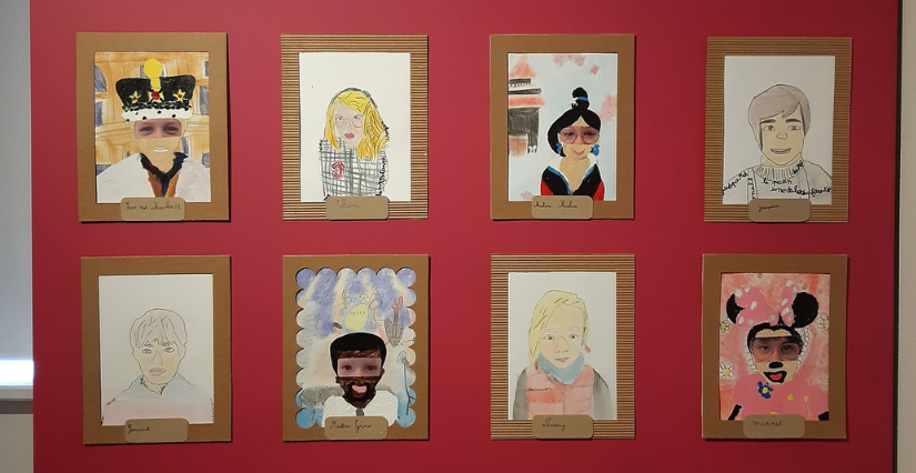 "si j'étais", atelier enfant au musée du Nouveau Monde de La Rochelle