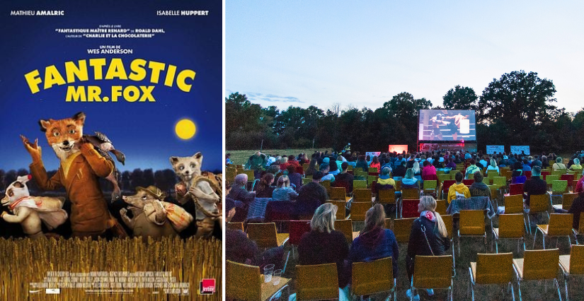 Ciné de plein air "Fantastic Mr. Fox" avec le Carré Amelot, La Rochelle