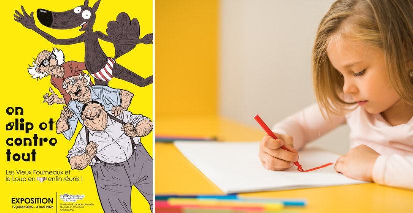 Atelier créatif 5-7 ans à la Cité de la BD d'Angoulême