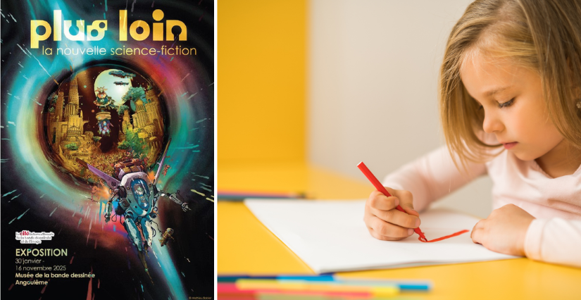 Atelier créatif 5-7 ans à la Cité de la BD d'Angoulême